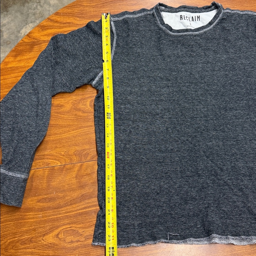 Men's Gray Sweater - Picture 4 of 5